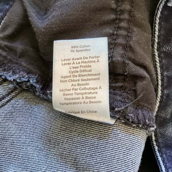 Talbots Women's Heritage Ankle Jeans Size 6 Dark Wash Mid-Rise‎ - Picture 3 of 10